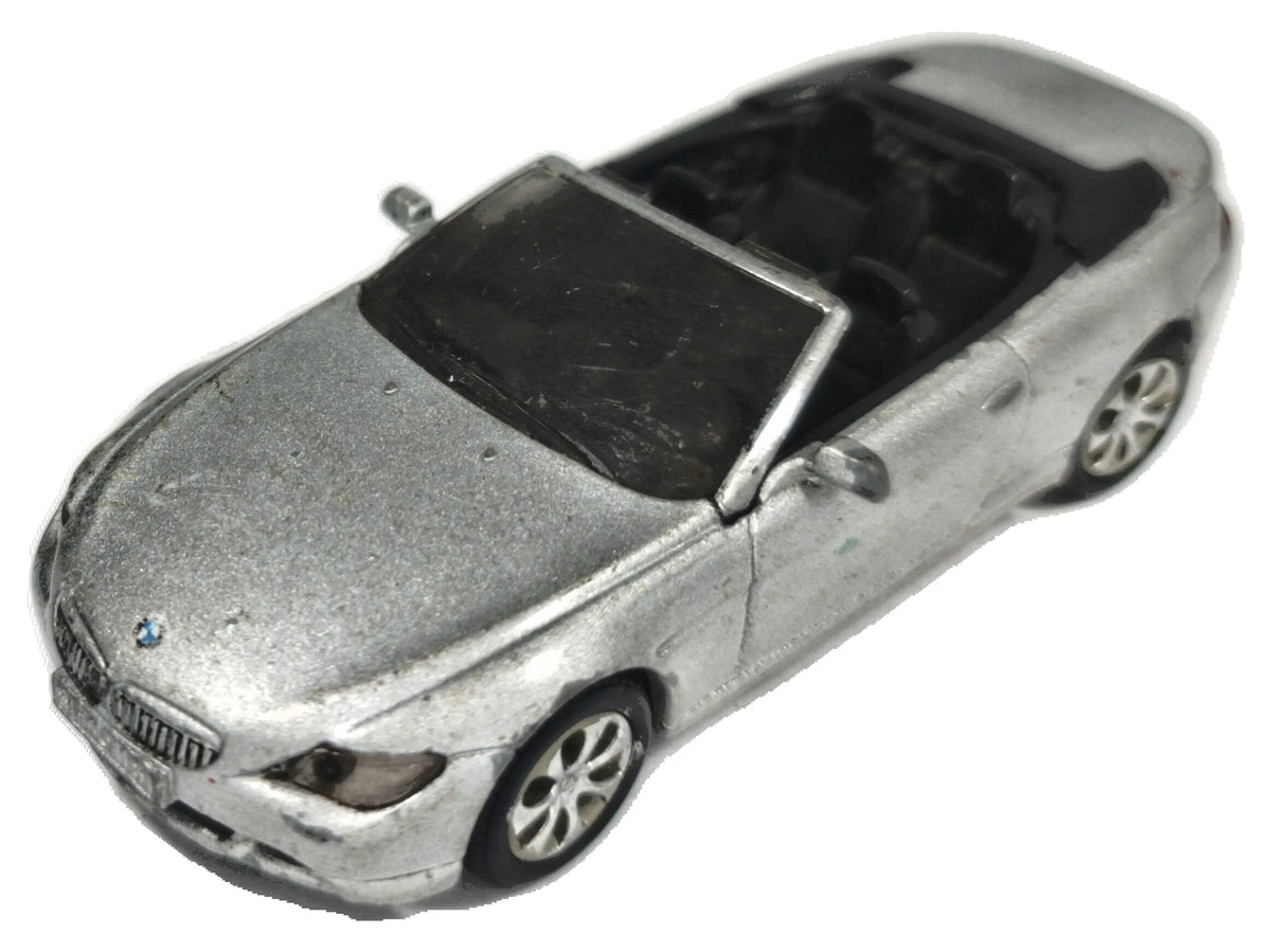 BMW 645I Cabrio SIKU 1:54 Luzak Srebrny
