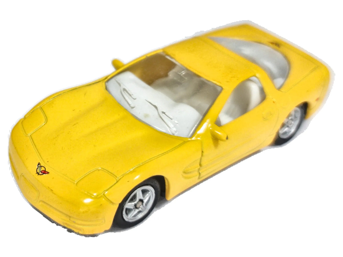 Chevrolet 1999 Corvette Welly 1999 1:64 Luzak Żółty