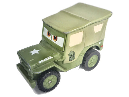 SARGE (KAMASZ), Auta 3 - Disney/Pixar, Die cast, Zielony, 1:64, Resoraki