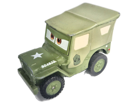 SARGE (KAMASZ), Auta 3 - Disney/Pixar, Die cast, Zielony, 1:64, Resoraki
