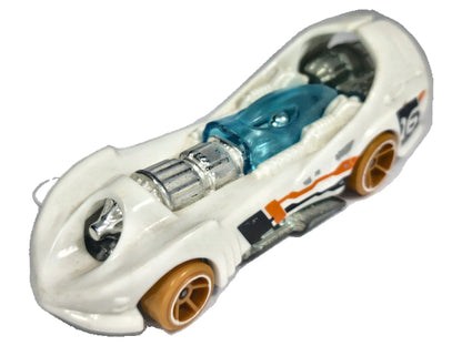 POWER ROCKET, Hot Wheels 2014, Die cast CDV46, Biały, 1:64, Resoraki