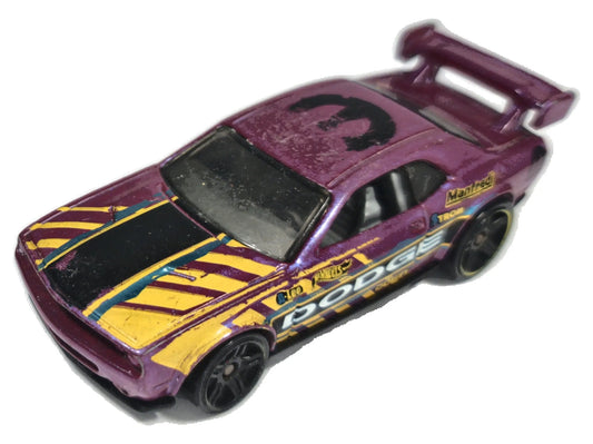 Dodge Challenger Drift Car Hot Wheels 2006 1:64 SODA Luzak Fioletowy