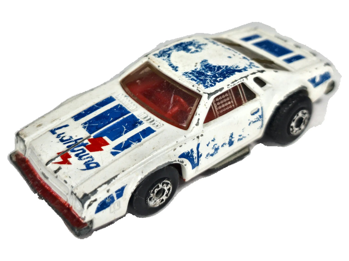 CHEVY PRO STOCKER Superfast Matchbox 1980 Biały 1:64 Made in England