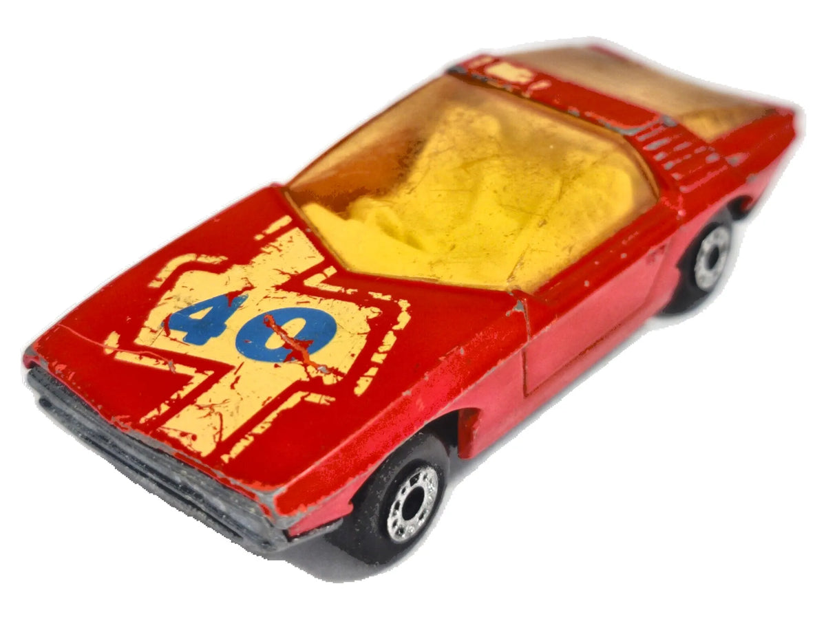 VAUXHALL GUILDSMAN, Matchbox 1971, Die cast NO.40, Czerwony, 1:64, Resoraki
