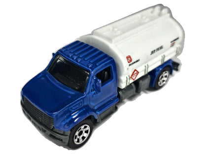 UTILITY TRUCK JET FUEL, Matchbox 2006, Die cast, Niebieski, 1:64, Resoraki