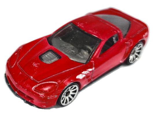 '09 Corvette Zr1 Hot Wheels 2006 1:64 Luzak Czerwony
