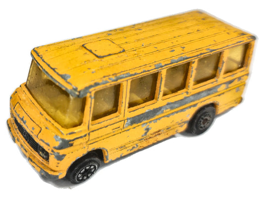 Mercedes-Benz Bus Corgi Juniors Corgi Żółty 1:64 Made in Gt Britain