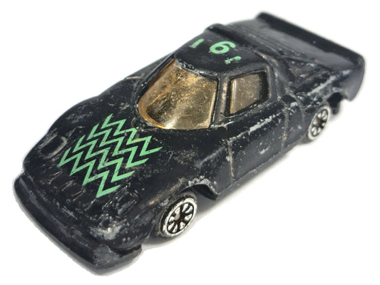 Jak Lancia Stratos HF, Summer, Vintage Model Die cast Czarny 1:64, Resoraki