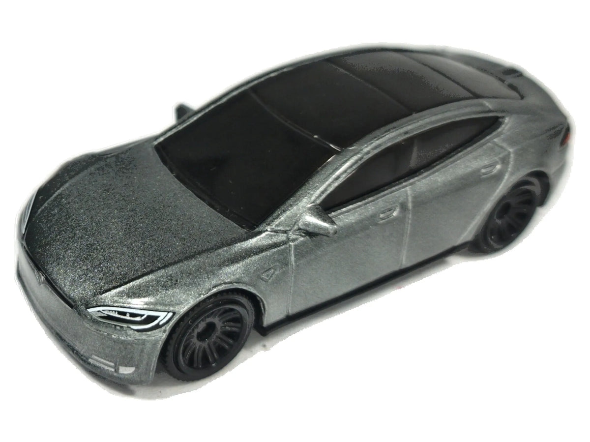 Tesla Model S Matchbox 2022 1:64 Grafitowy Samochód osobowy