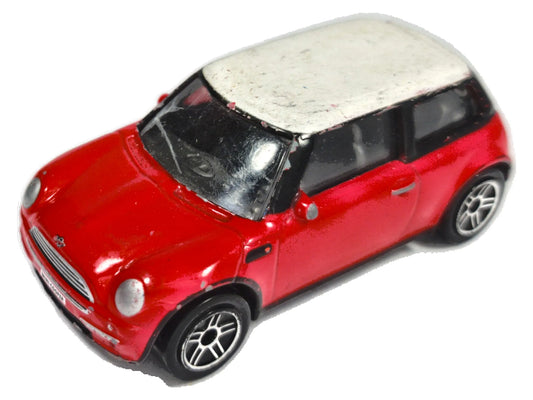 BMW New Mini Realtoy 1:56 Luzak Czerwony