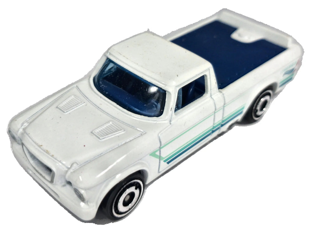 '63 STUDEBAKER PICKUP, Hot Wheels 2021, Die cast HCT51, Biały 1:64 Resoraki