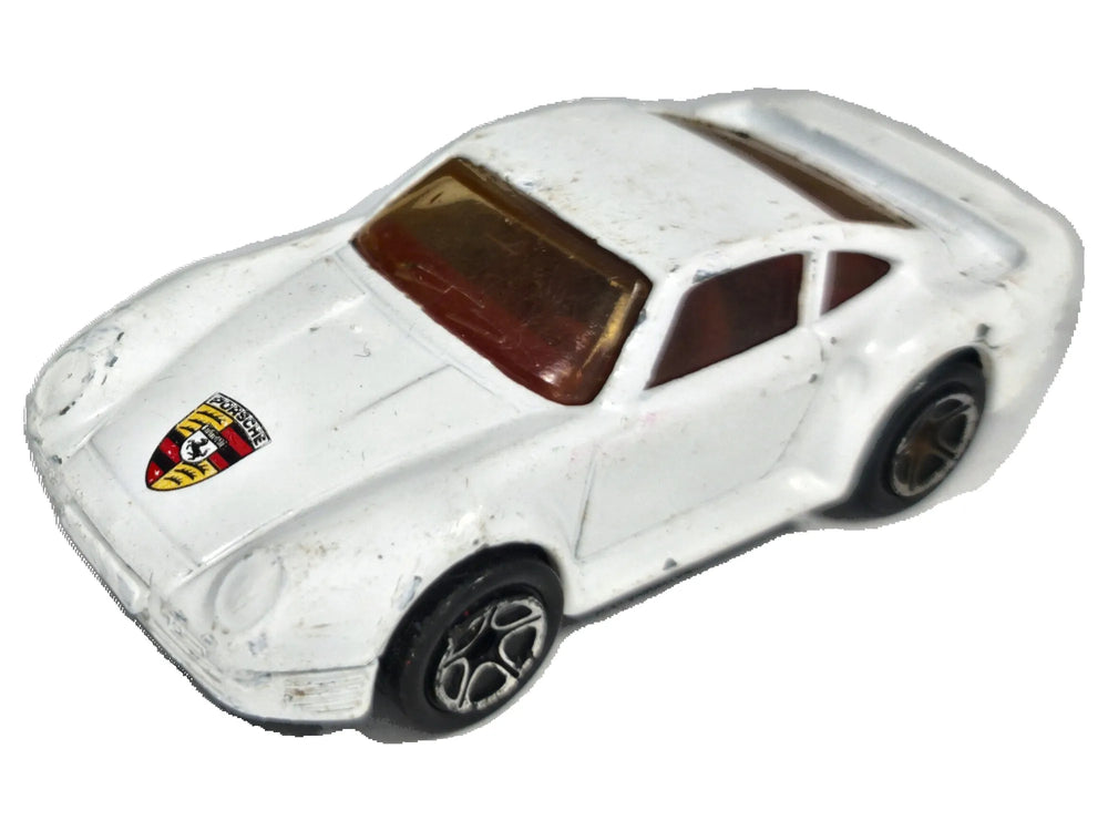 Porsche 959 Matchbox 1986 Biały 1:58