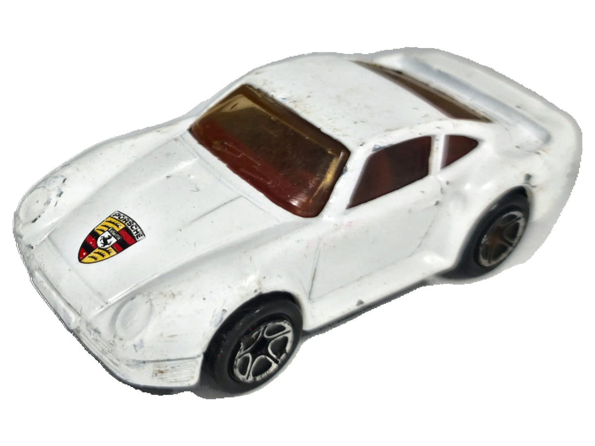 Porsche 959 Matchbox 1986 Biały 1:58