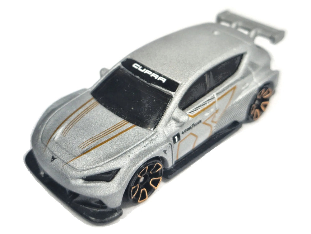 CUPRA E-RACER, Hot Wheels 2024, Die cast HYW15, Srebrny, 1:64, Resoraki