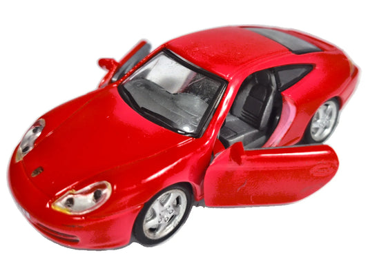 PORSCHE 911, Hongwell, Die cast, Czerwony, 1:40, Resoraki