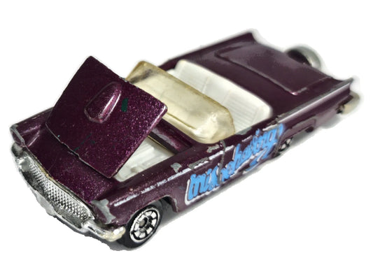 FORD THUNDERBIRD CABRIO Z 1957 R. Corgi '70 Fioletowy 1:64 2xMetal
