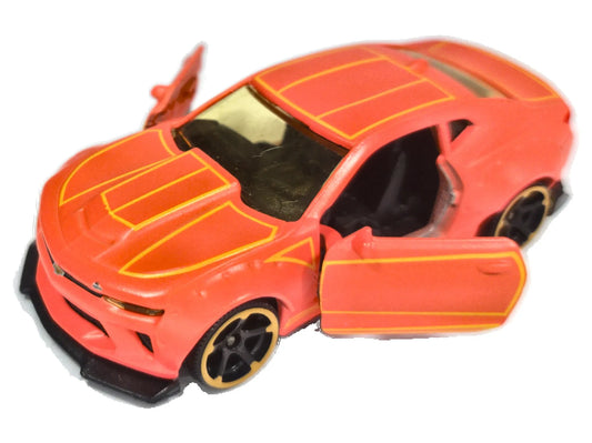 Chevrolet Camaro Ss Majorette 1:60 Coupe Luzak Pomarańczowy Sportowy