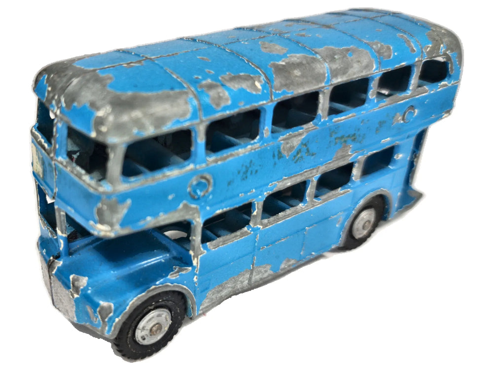 Aec Regent Rt London Bus Dinky Toys 1954-62 Niebieski 1:60 Made in England