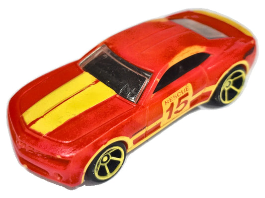 '10 CAMARO SS, HW RESCUE 15#, Hot Wheels 2013, Die cast 835, Czerwony, 1:64