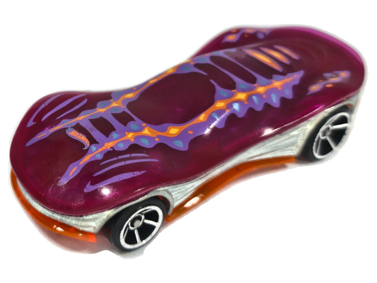 Clear Speeder Hot Wheels 2014 X-Raycers 1:64 Luzak Fioletowy