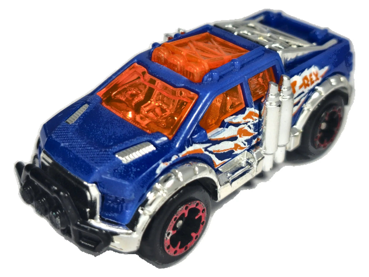 T-REX PICKUP, ZURU Metal Machines, Die cast, Niebieski, 1:64, Resoraki
