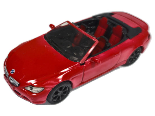 BMW 645I Cabrio SIKU 1:54 Luzak Czerwony