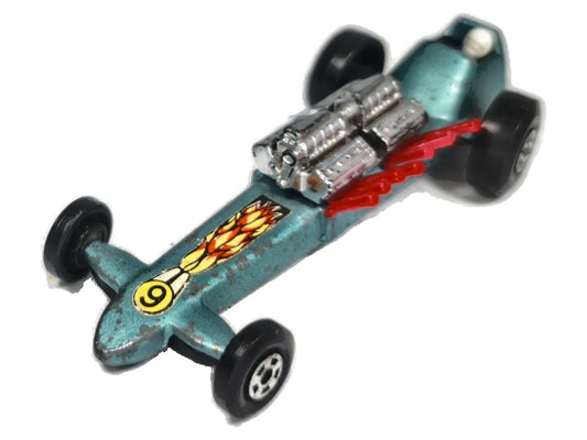 Slingshot Dragster Matchbox 1971 Superfast 1:64 Made in England Dragster 9