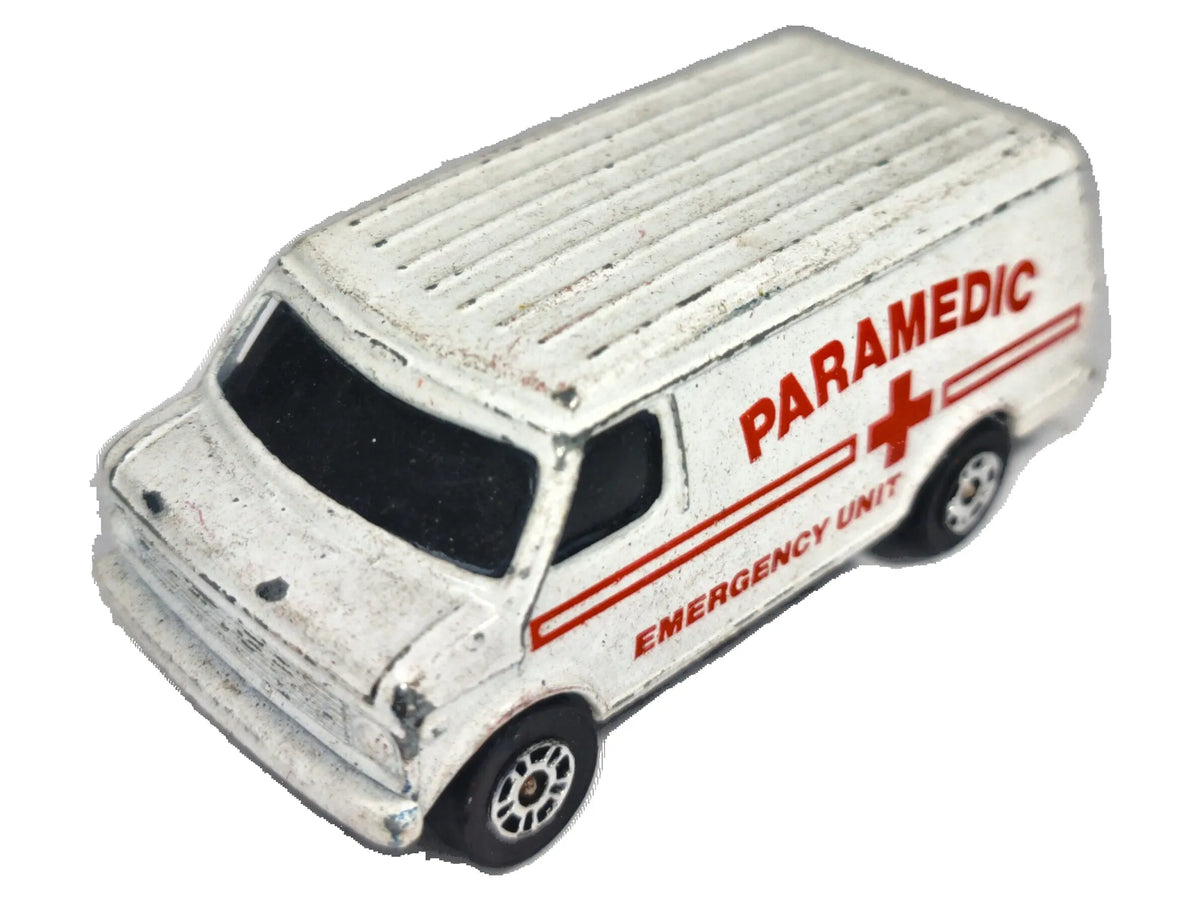 U.S. VAN, PARAMEDIC, AMBULANS, Corgi, Made in Great Britain, Biały, 1:64