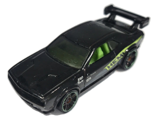 DODGE CHALLENGER DRIFT CAR, Hot Wheels 2010, Die cast, Czarny 1:64 Resoraki