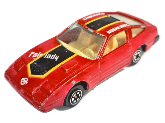 FAIRLADY Z 300ZX, Yatming, Die cast 1027, Czerwony, 1:64, Resoraki