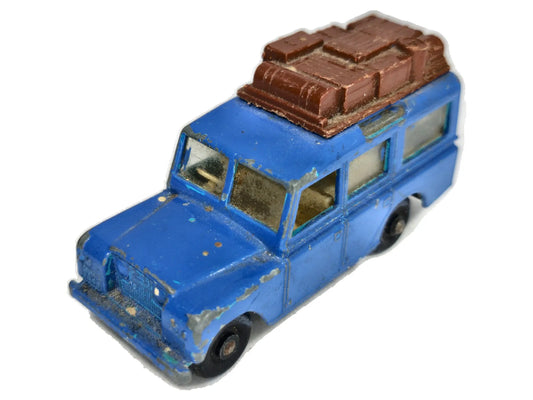 LAND ROVER SAFARI Matchbox '60 Niebieski 1:60 Made in England