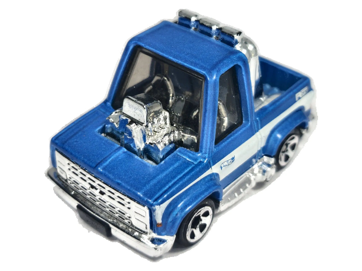 '83 CHEVY SILVERADO TOON'D, Hot Wheels 2021, Die cast HCT26 Niebieski, 1:64