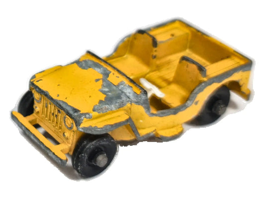 JEEP TUF-TOTS Lone Star '50 Żółty 1:72 Made in England
