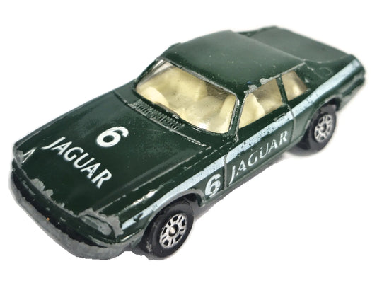 JAGUAR XJ-S 6, Corgi, Made in Gt Britain, Die cast, Zielony, 1:64, Resoraki