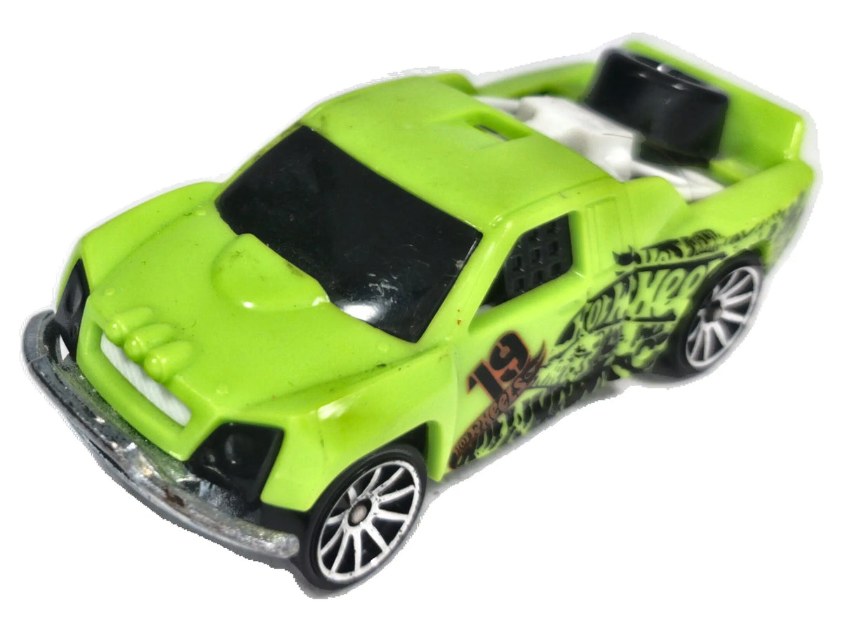 Mega-Duty Hot Wheels 1:64 Pickup Luzak Zielony