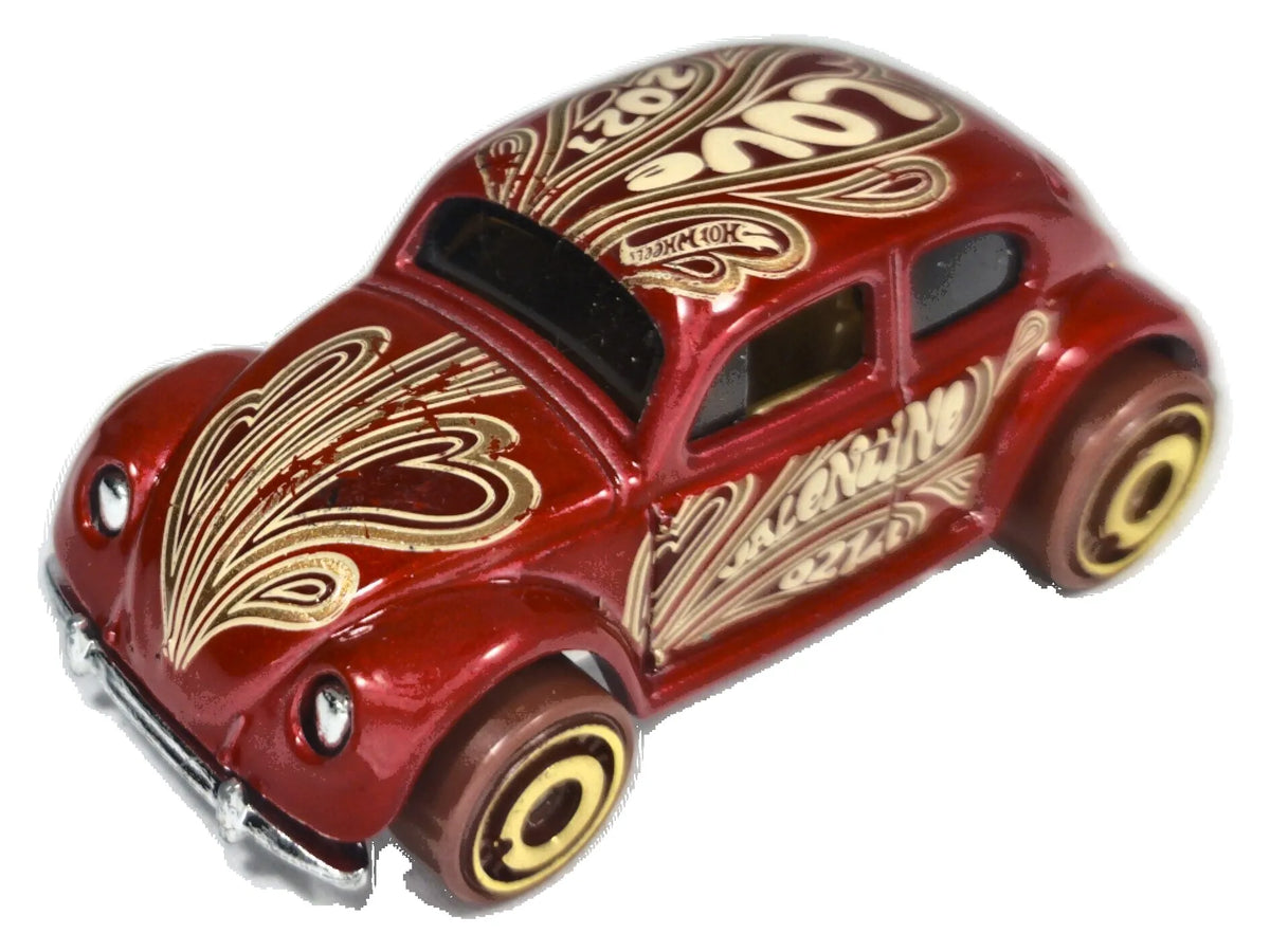 Volkswagen Beetle Hot Wheels 2003 1:64 Luzak Czerwony