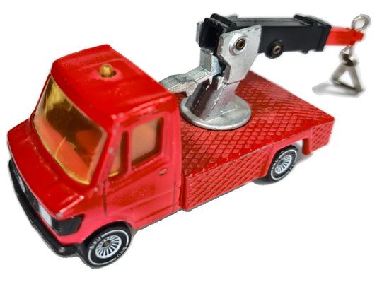 Ciężarówka MERCEDES 208 SIKU '90 Czerwony 1:55 Made in West Germany