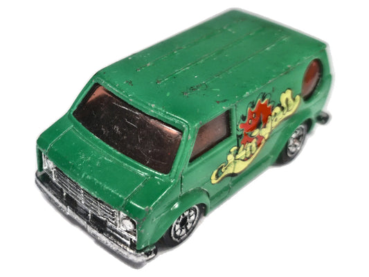 Bedford Cf Van Zylmex Superfast 1:55 Furgonetka SUN VAN Luzak Zielony