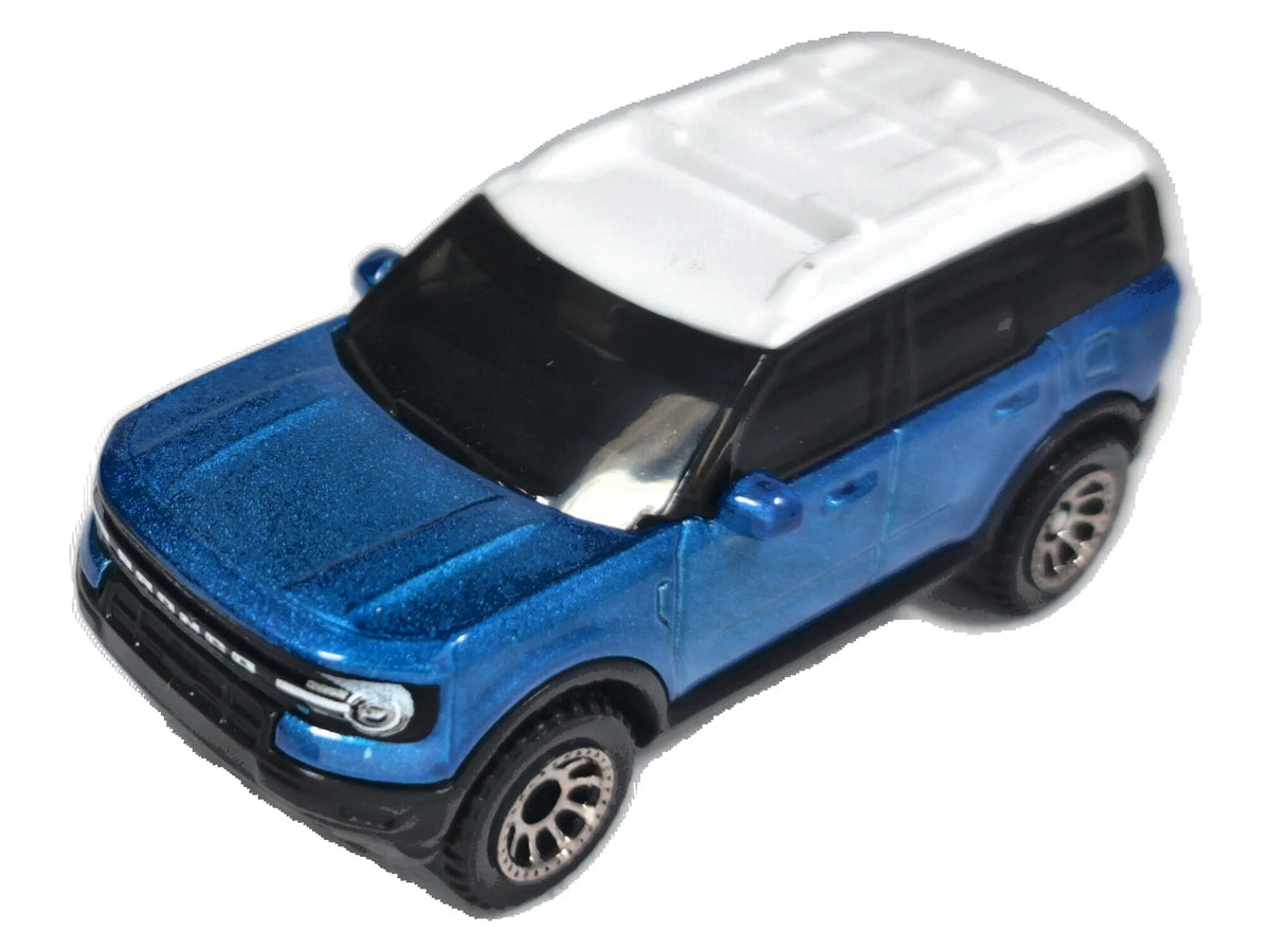 2022 Ford Bronco Sport Matchbox 2023 Mainline 1:64 Niebieski Miejski