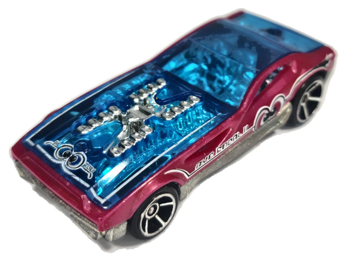 BYE FOCAL II, Hot Wheels 2009, Die cast 002, Przeźroczysty, 1:64, Resoraki