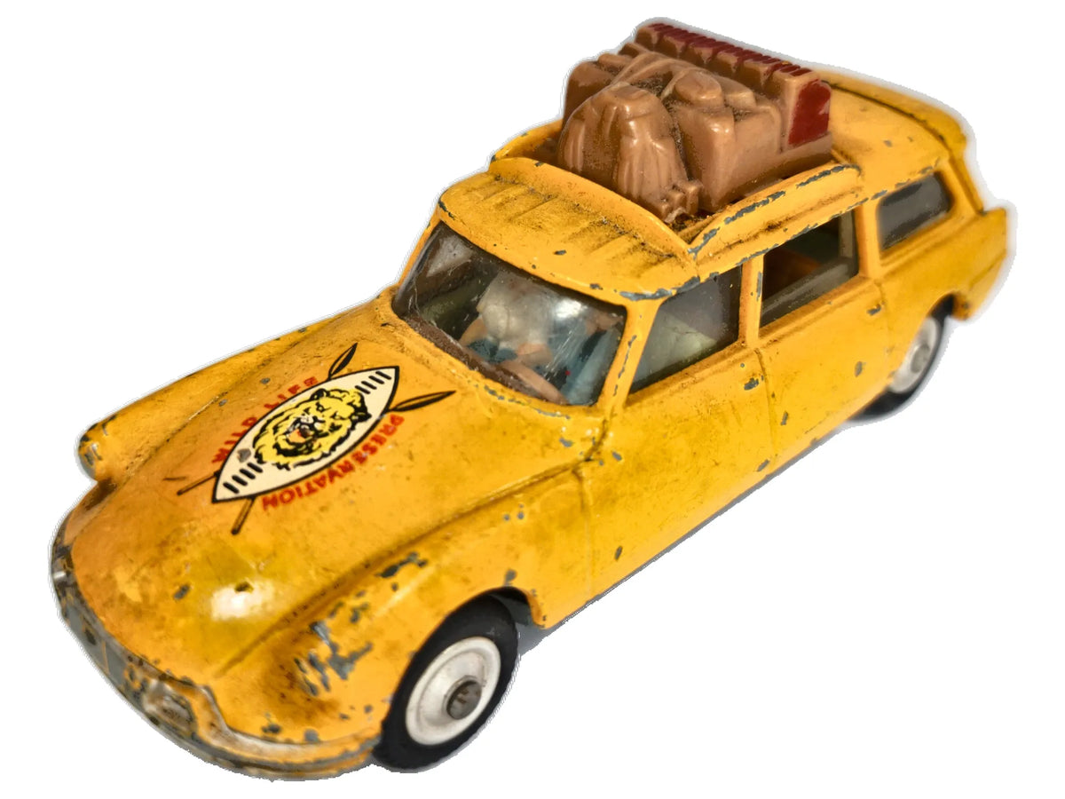 Citroen Safari Corgi Lata '90 Żółty 1:38 Made in Great Britain