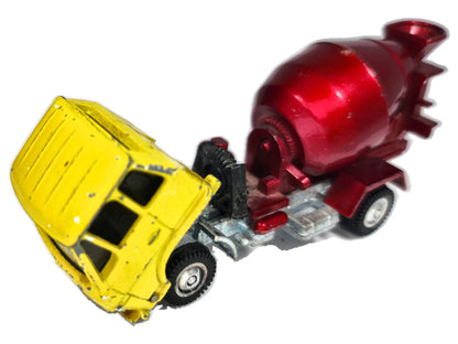 Ciężarówka Betoniarka Eidai Corporation '70 Czerwony 1:64 Made in Japan