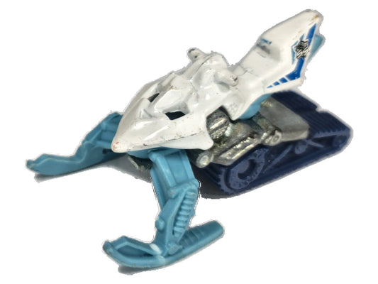 Snoopy Hot Wheels 1:64 Skuter śnieżny Luzak Biały