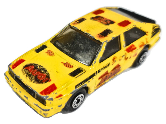 Audi Quattro Rally MC Toy Superfast 1:64 Made in England Luzak Żółty