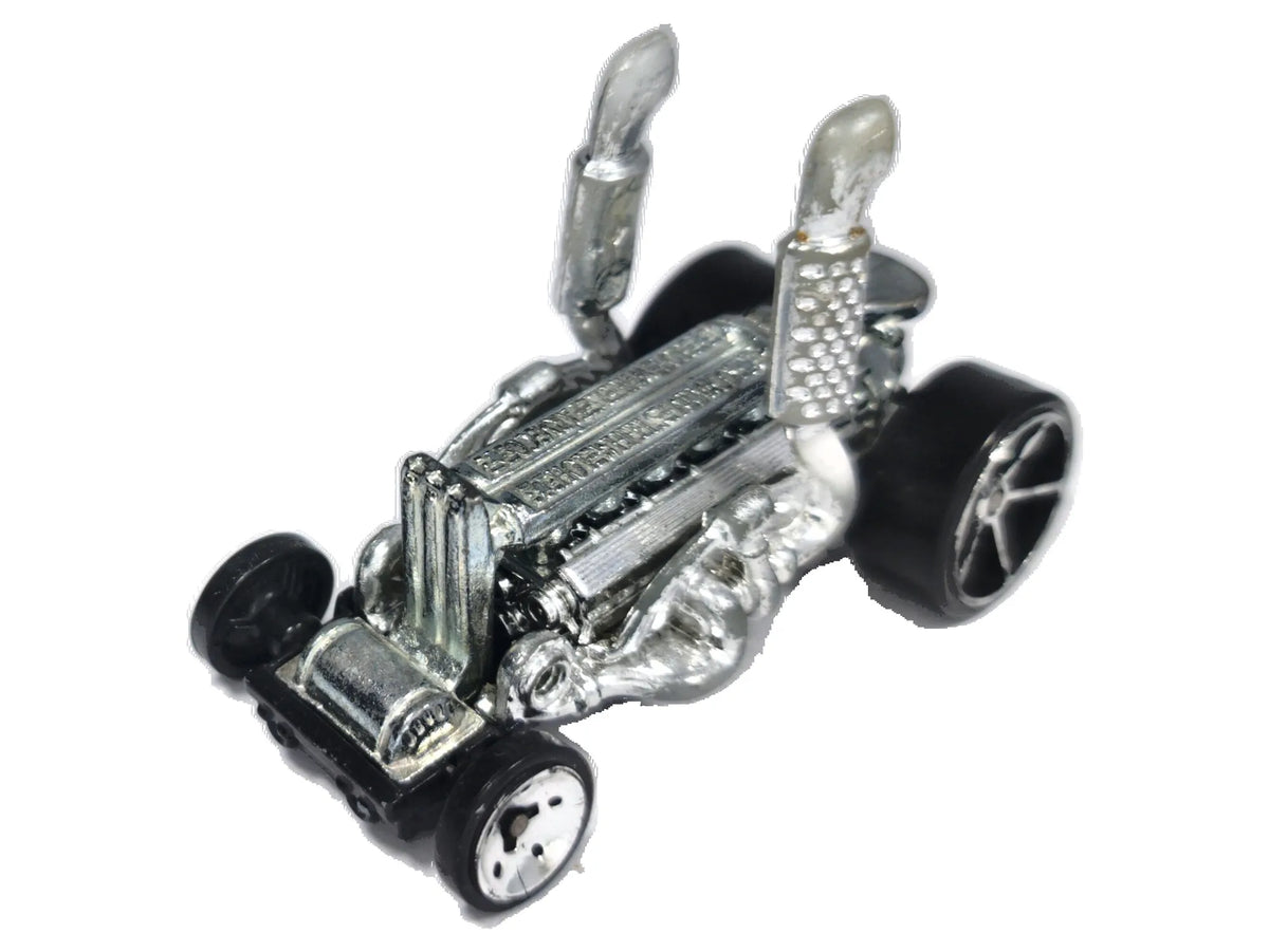 Dragtor Hot Wheels 2018 1:64 Dragster Luzak Srebrny