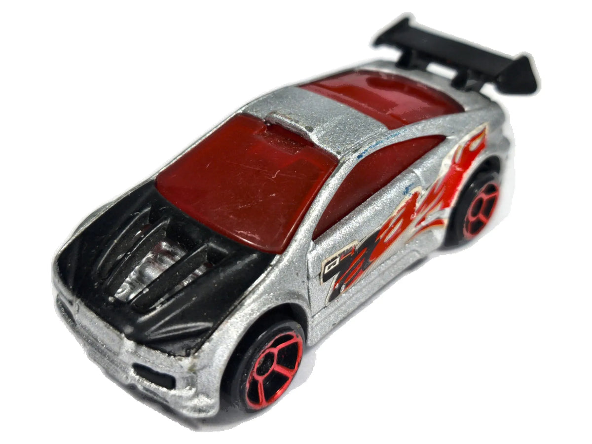 ID ASPHALT ASSAULT Hot Wheels x McDonald's 2005 Srebrny 1:64