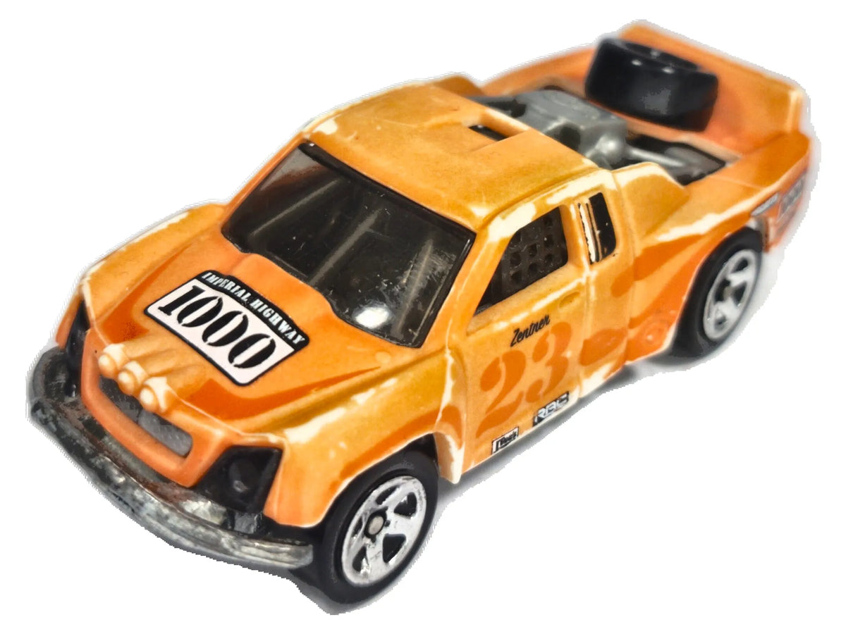 OFF TRACK, Hot Wheels 2004, Die cast 146 Pomarańczowy - Color Shifter, 1:64