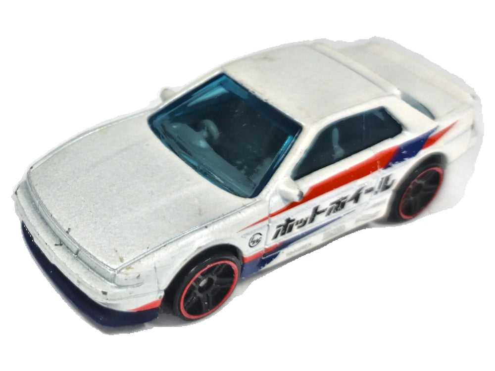 Nissan Silvia (S13) Hot Wheels 2019 HW J-IMPORTS 1:64 Luzak Srebrny