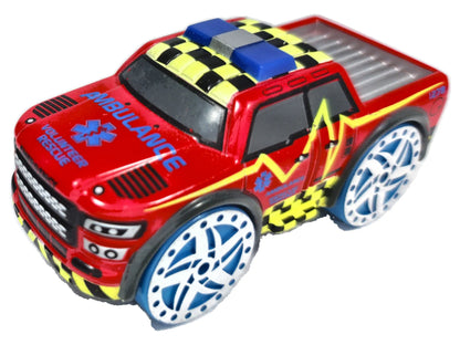 Fantasy Pickup Ambulance Realtoy Czerwony 1:55