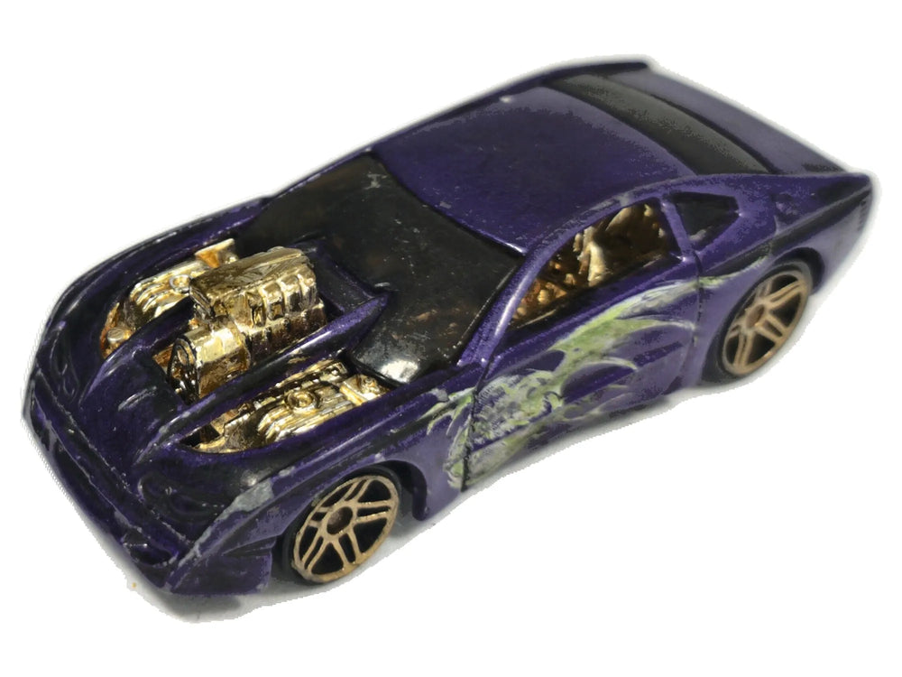 Overbored 454 Hot Wheels 2001 1:64 Luzak Fioletowy